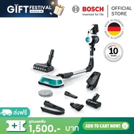Bosch เครื่องดูดฝุ่นและถูพื้นไร้สาย 2 in 1 Unlimited 7 ProHygienic Aqua สีขาว รุ่น BCS71HYG3