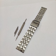 Seiko Casio ediface Citizen Stainless steel 22mm strap Watch Band Seiko Straight Model