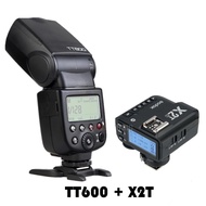 PAKET GODOX TT600 SPEEDLITE + X2T TRIGGER FOR SONY CANON NIKON FUJI