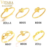 Emas 916 Cincin | Gold 916 Ring/ Small size ring/ Kids Ring/ Cincin saiz kecil/ Cincin budak - RD11