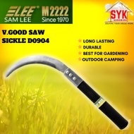 SYK Samlee D0904 V.Good Saw Sickle Outdoor Gardening Tools Sabit Potong Kelapa Sawit Pisau Pokok Kel