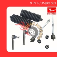 [9 IN 1] Steering Repair Kit (Steering Bush / Cover / Rack End / Tie Rod) for Perodua Myvi D20N 2018