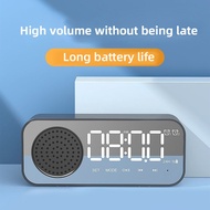 Bluetooth Speaker alarm clock speaker English desktop portable Bluetooth clock card insertion speaker