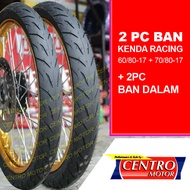 Ban Kenda Racing 60/80-17+70/80-17+2 Balam.Paket isi 2set  Ban Racing Cocok untuk motor Matic ring 17 dan Bebek