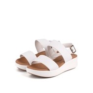 camel active Women White Two Strap Ankle Sandals (782103-YR01SV-0)