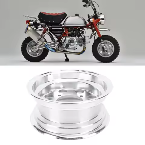 8 Inch Wheel Rim 3.50-8 8 Inch Motorcycle Rear Wheel Rim Fine Polishing Aluminium Alloy Wheel Hub fo