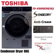Toshiba Condenser Dryer Sensedry 8KG TD-K90MEM(SK)