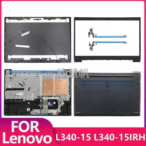 T New for Lenovo Ideapad L340-15IRH Gaming Laptop LCD Back Cover Front Bezel Palmrest UpperTop Lower