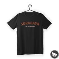Surabaya East Java T-shirt the city of heroes W020 men's and women's clothing OG2 3A W