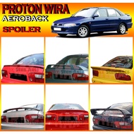 PROTON WIRA AEROBACK REAR TRUNK SPOILER DUCKTAIL WIRA AEROBACK SPOILER WIRA SPOILE SKIRT LIP CAR BODYKIT WIRA BODY KIT