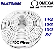 【Hot sale】Per Meter | Omega Powerflex Boston Nm Pdx Electric Solid Dual Core Wire | 14/2 12/2 10/2 8