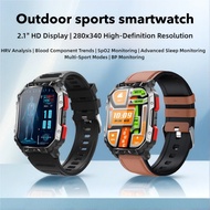 Outdoor Sports Smartwatch: SpO2, Heart Rate & Blood Pressure Monitor