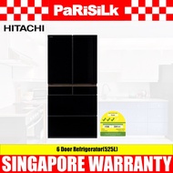 HITACHI R-GWC670TS-XK 6 Door Refrigerator(525L)(Energy efficiency Class 3)