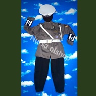 BAJU polisi ANAK laki laki baju polisi anak perempuan BAJU PROFESI ANAK BAJU POLISI ANAK SATU SET