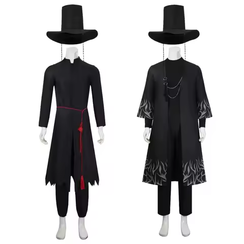 Anime Movie Demon Hunters KPOP Saja Boys Jinu Cosplay Costume Hat Your Idol Outfit Men Halloween Par