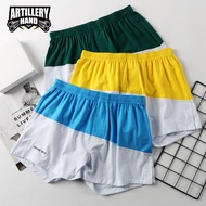 Firecracker Color-Blocking Pants Men's Underwear Mid-Waist Loose Men's Pants Breathable Arrow Pants 