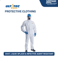 Protective Suit ULTITEC 2000 Oil, Liquid Splash Infective Agents Resistant Coverall I Fit to Covid19