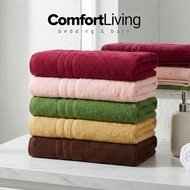 [ComfortLiving] Quick Dry Bath Towel (70x140cm) Anti-Bau Hapak | 100% Cotton Travel & Gym Towel | Tu