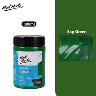 Màu Acrylic 3D cao cấp vẽ trên mọi chất liệu Mont Marte lọ 300ml