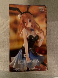 [全新]中野三玖 五等分的新娘 Trio-Try-iT Figure 兔女郎 手辦景品 Gk