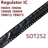 20PCS 78M05 78M06 78M08 78M09 78M12 78M15 TO-252 Voltage Regulator IC Assorted Pack,5V 6V 8V 9V 12V 