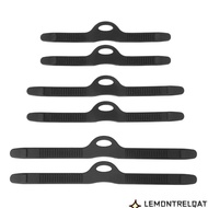 LEMONTRELQAT Flippers Fin Strap, Elastic Adjustable Swimming Fin Strap, Durable Diving Buckle Strap