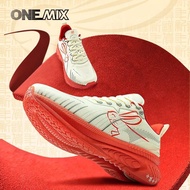 ONEMIX 2024 New Sneakers Buffer Running Shoes Heavyweight Runners Men Non-slip Breathable Lightweigh