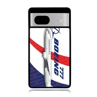 Case HP Google Pixel 9 8 7 6 5 4 3 Pro XL 4g 5g TPU Custom Phone Softcase AIR France Boeing 777