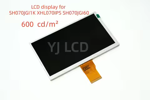 7-inch HD IPS LCD display with 1024*600 resolution, high brightness 600 cd/m², SH070JGI1K XHL070IPS 