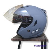 Helm Centro MRJ Dobel VISOR Original Gorila Grey dop