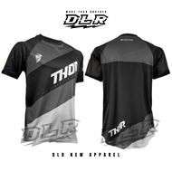Jersey THOR MTB SECTOR GREY BLACK | Kaos Gowes Mountain Bike Road Bike Downhill BMX MX / Trail Baju 