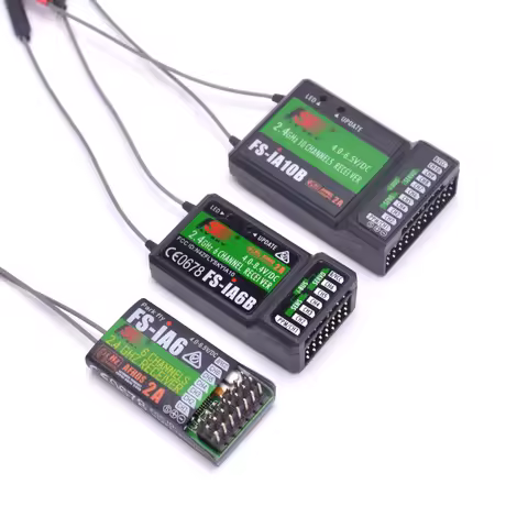FlySky FS-IA10B IA6B X6B FS-A8S IA6 receiver receptor for i6 i10 CT6B T6 TH9x transmisor de Control 