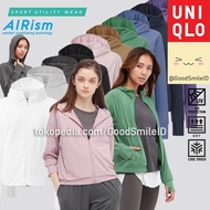 UNIQLO AIRism JAKET MESH HOODIE UV PROTECTION JACKET WANITA JASTIP 1