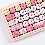 Strawberry Bear Keycap MOG Mantou Height Magnetic Switch MAC Adapts To AULA MCHOSE X87 S99 104