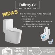 [FREE DELIVERY] 3010: MIDAS One Piece Water Closet/Toilet Bowl