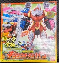代售  騎士龍戰隊 龍裝合體 DX 騎士龍王 戰錘龍 三角龍 01 + 02+03