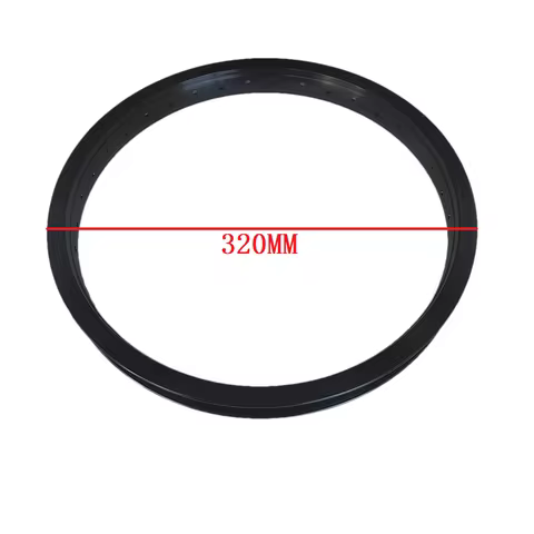 16 Inch BMX Rim Performance Bike Rim Electric Bike Thick Aluminum Alloy Rim Single Layer Anode Rim 3