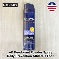 Lotrimin® AF Deodorant Powder Spray Daily Prevention Athlete’s Foot 160 g แป้งระงับกลิ่นเท้า ลดกลิ่น