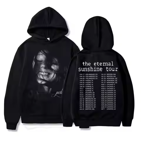 2026 The Eternal Sunshine Tour ariana grande Hoodie Men Women Pullover Hiphop Streetwear Soft Casual