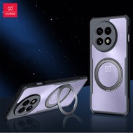 เคส XUNDD สำหรับ OnePlus Ace5 Ace 5 Pro Magsafe เคสกันกระแทกตั้งได้เคสหรูหราพร้อมที่วางที่มองไม่เห็น