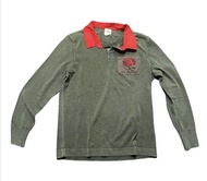Kent and Curwen Lightweight Knit Rugby Shirt - Garment Dyed Cotton Polo