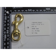 Copper Hook Brass Ring Brass D Ring Brass Hook Pin Buckle Belt Buckle