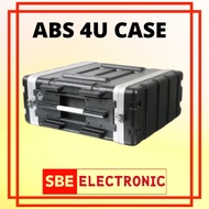 HEAVY DUTY ABS 4U  FLIGHT CASE EQUIPMENT RACK CASE (ABS-004)