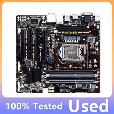 Ga-b85m-d3h 32gb Lga 1150 Ddr3 Micro Board Atx B85 100% Tested Fully Work