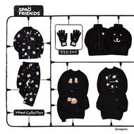 韓國限定 joke bear 白熊 家居系列 睡衣 手套 玻璃杯 衛衣 毛毛外套