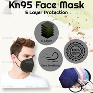 KN95 MASK 5 LAYERS PROTECTION KN95 FACE MASK  READY STOCK