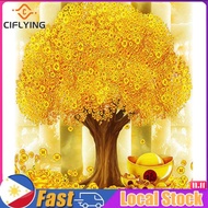 [Fast Arrival] 5D Diamond Painting Set Money Tree with Beads Design Full Drill Rhinestone Diamonds DIY Embroidery Paintings Kit Mosaic Wall Decor Kitchen Living Room 40x50cm