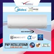 Midea Inverter R32 Wall Mounted Xtreme Save Series 1.0HP-2.5HP MSXS Aircond [EXTENDED WARRANTY]