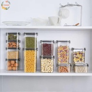 PEWANY Stackable Food Storage Boxes, Square Plastic Plastic Storage Boxes, Storage Boxes Stackable T