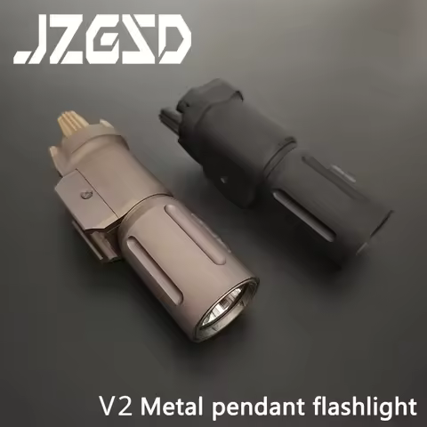 Tactical P/L/3/5/0-V2 Scout Light Metal Hunting Flashlight Lights For 20mm Rail Gun Rifle Torch